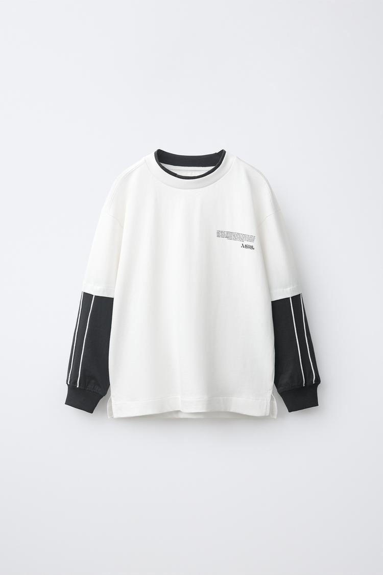 CAMISETA SPORTY DOBLE MANGA