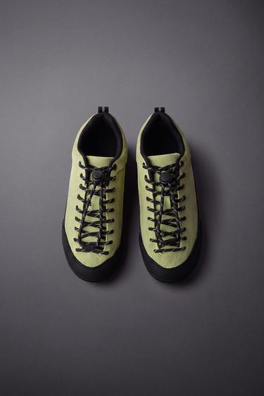 CONTRAST SNEAKERS — Yellow 1