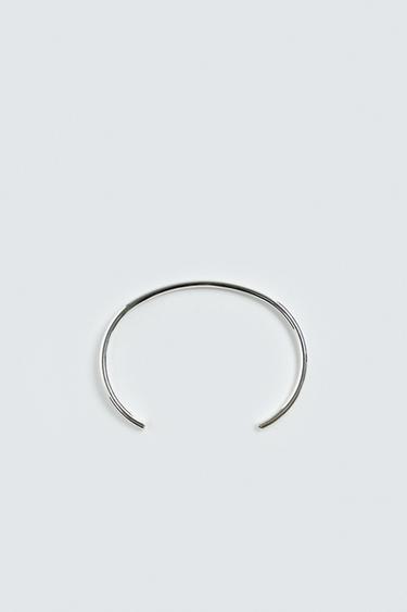 RIGID BRACELET - Silver by Zara