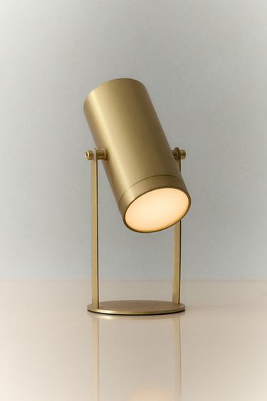 LÁMPARA | FOCO MESA RECARGABLE USB - Bronce de Zara