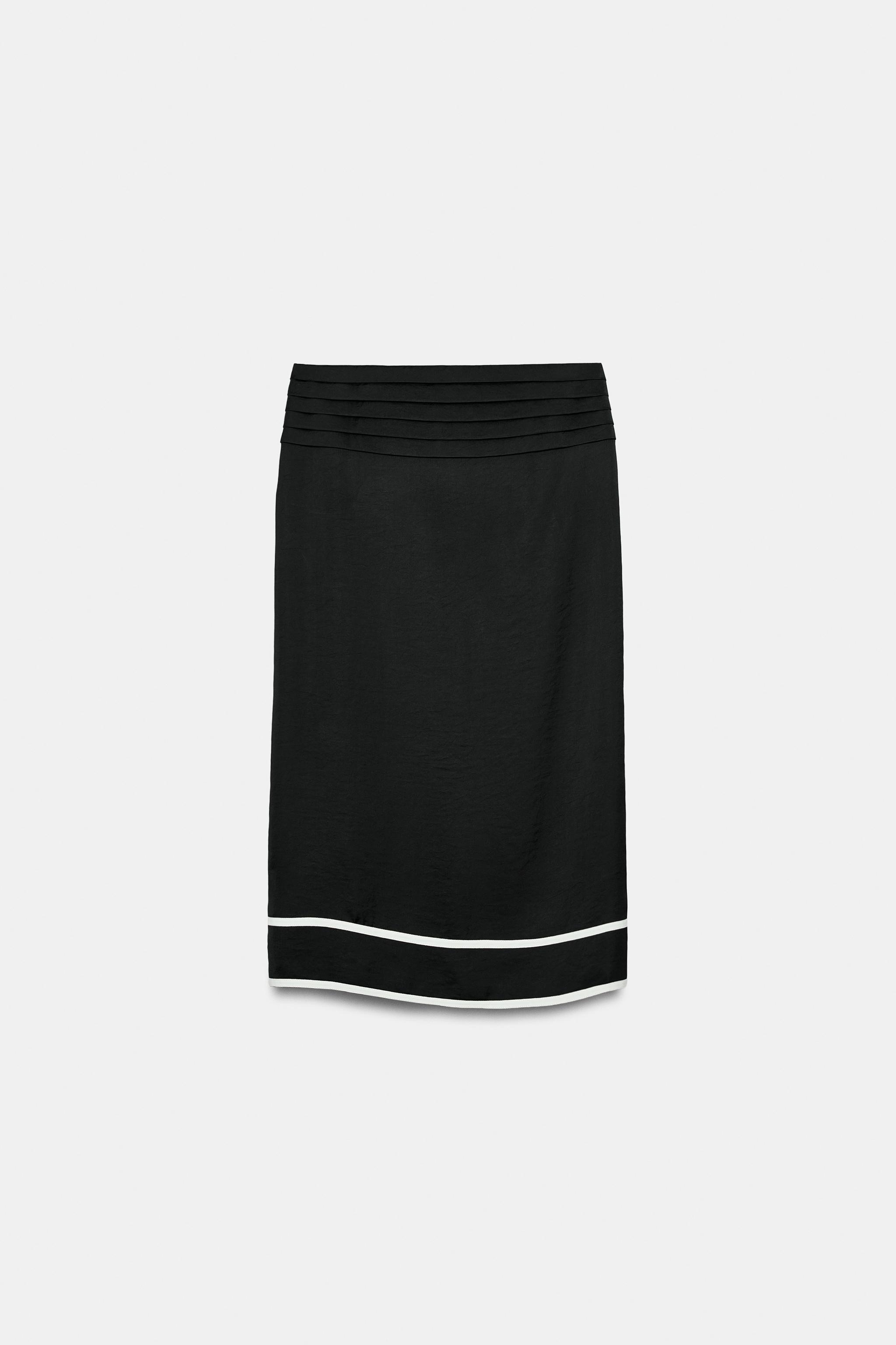 ZW COLLECTION SASH MIDI SKIRT - thumbnail 6