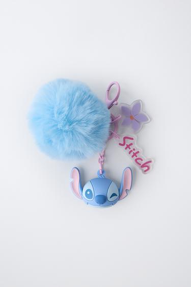 LILO & STITCH © DISNEY POMPOM KEY RING - Blue by Zara - Image 3