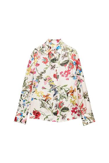 PRINT BUTTON SHIRT ZW COLLECTION