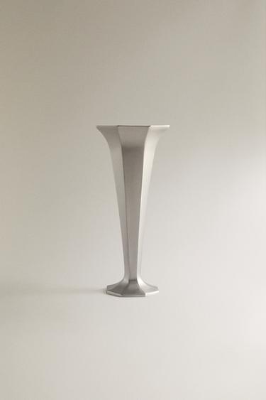 GROSSE VASE MIT FACETTEN | STUDIO MARY LENNOX - Silber von Zara - Bild 0
