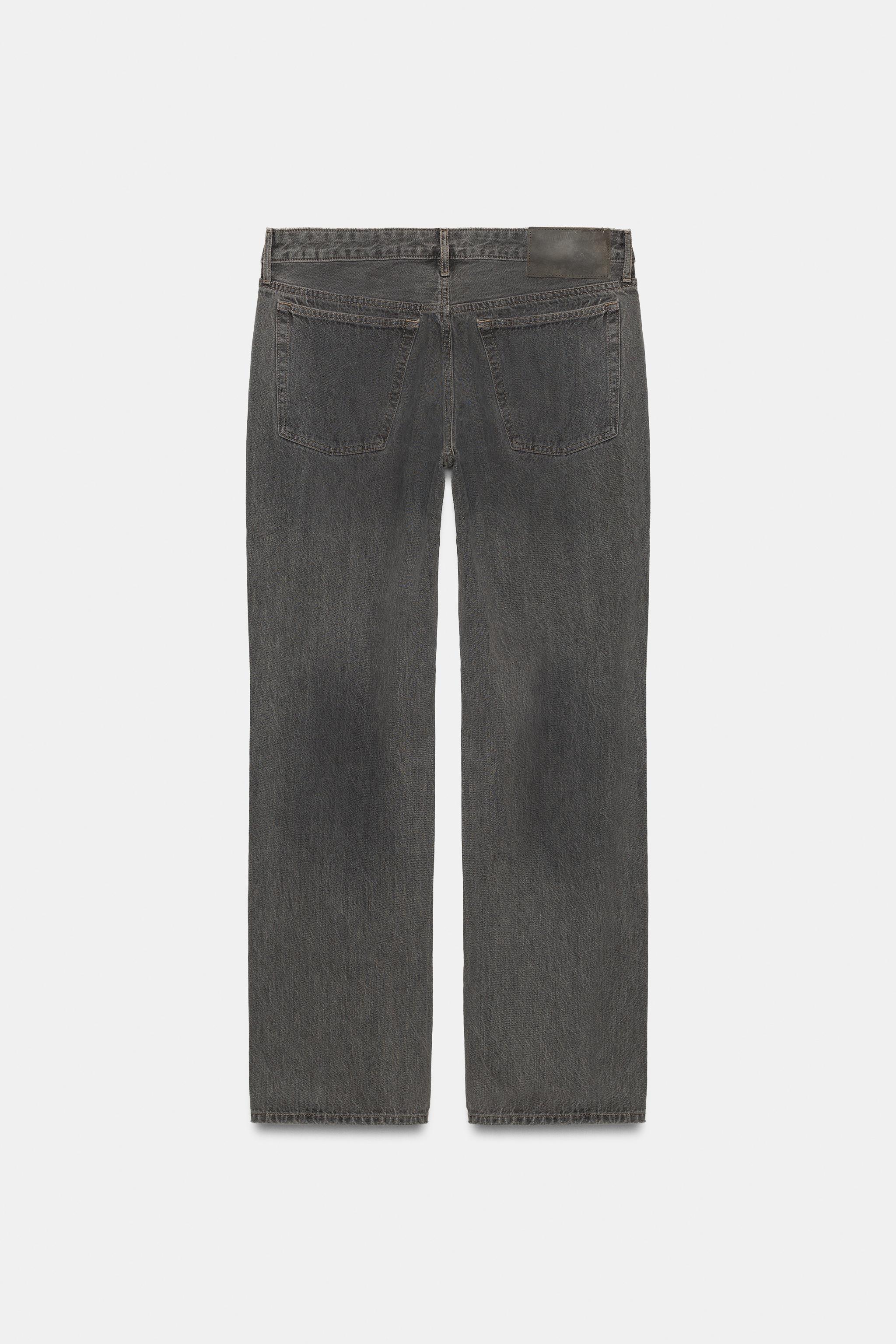 LOW-RISE STRAIGHT FIT TRF JEANS
