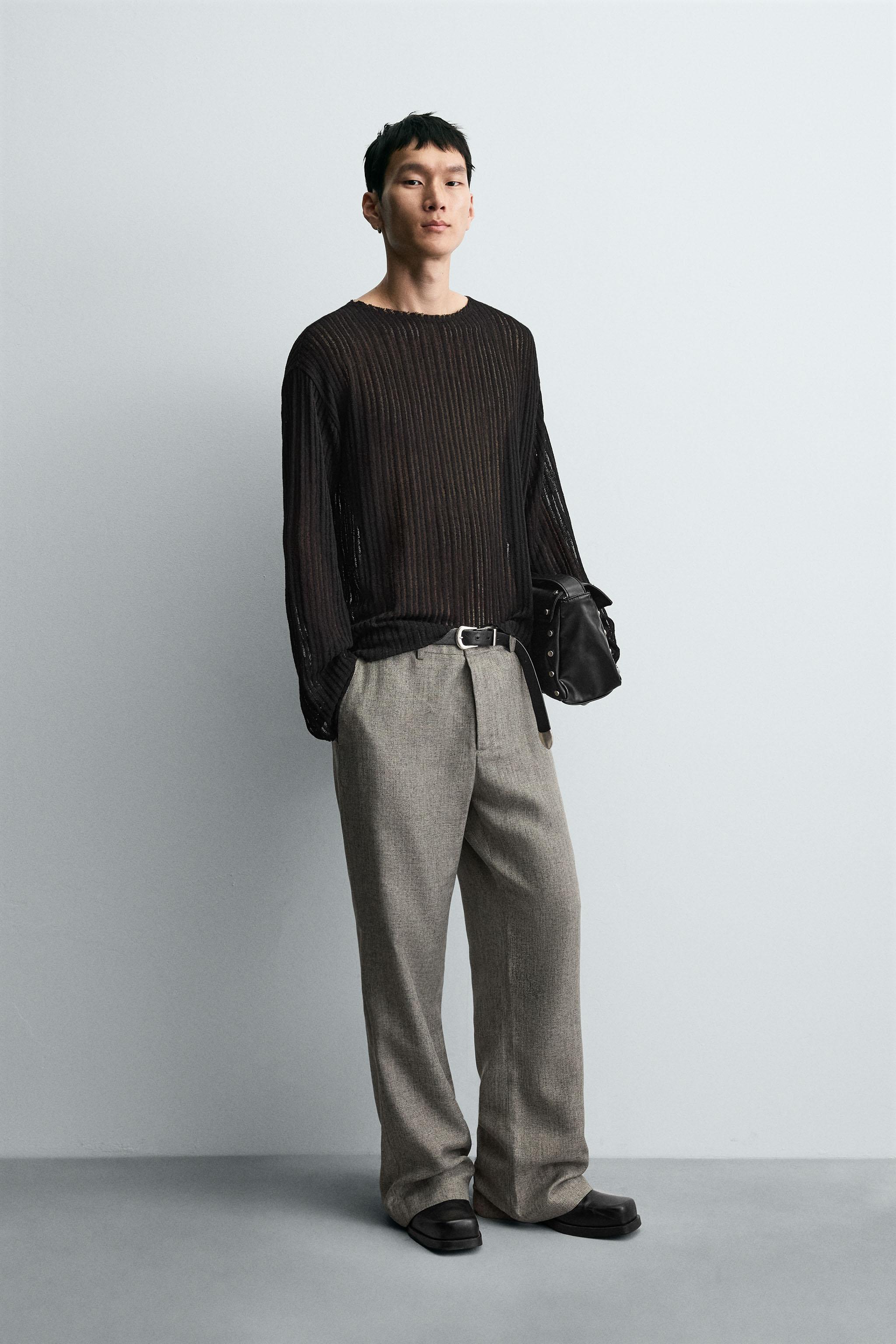 パンツ (グレー・灰色) | メンズ | 最新コレクション | ZARA 日本