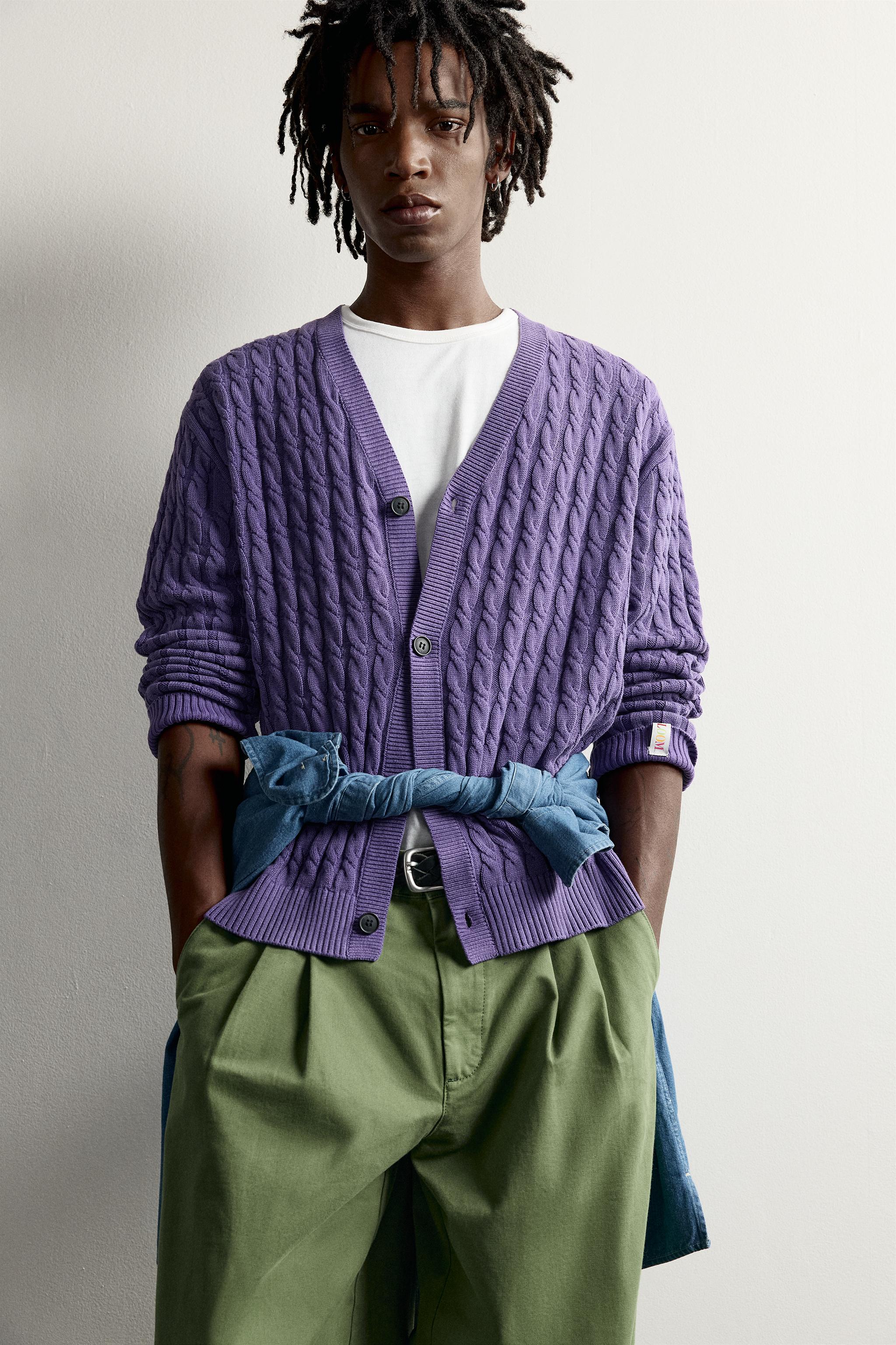GILET À TRESSES FRUIT OF THE LOOM™