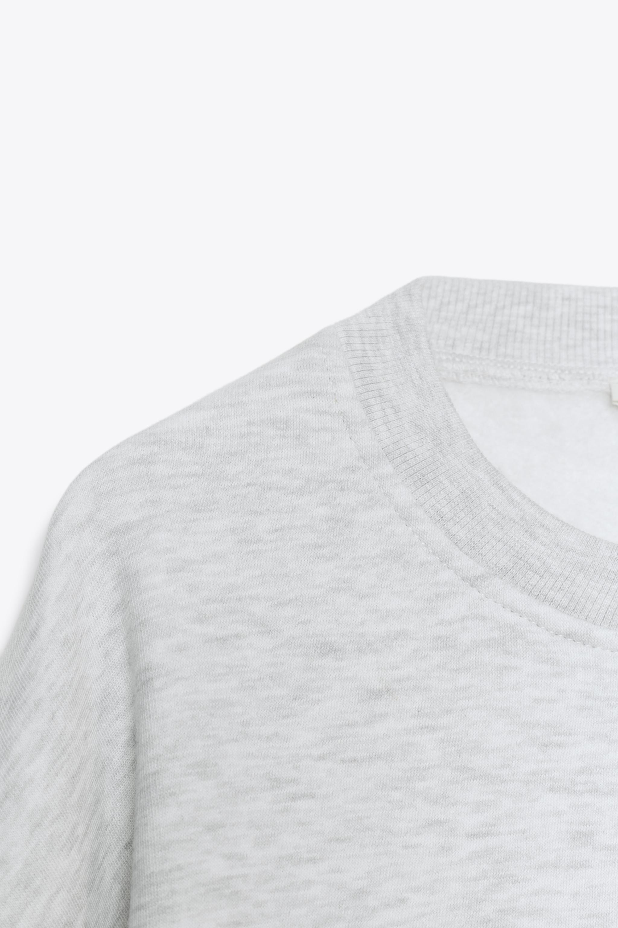Zara BASIC PENYE SWEATSHIRT görsel 8