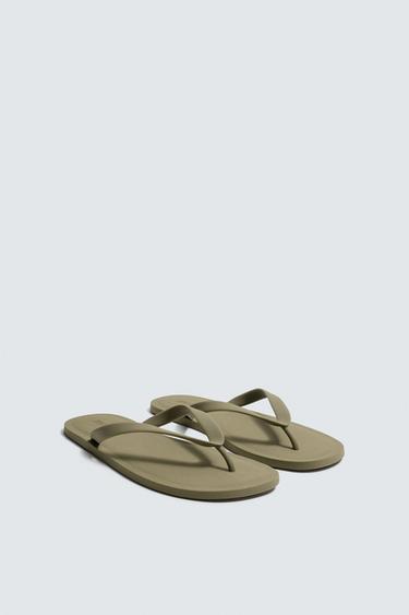 STRAPPY SANDALS - Taupe Grey by Zara