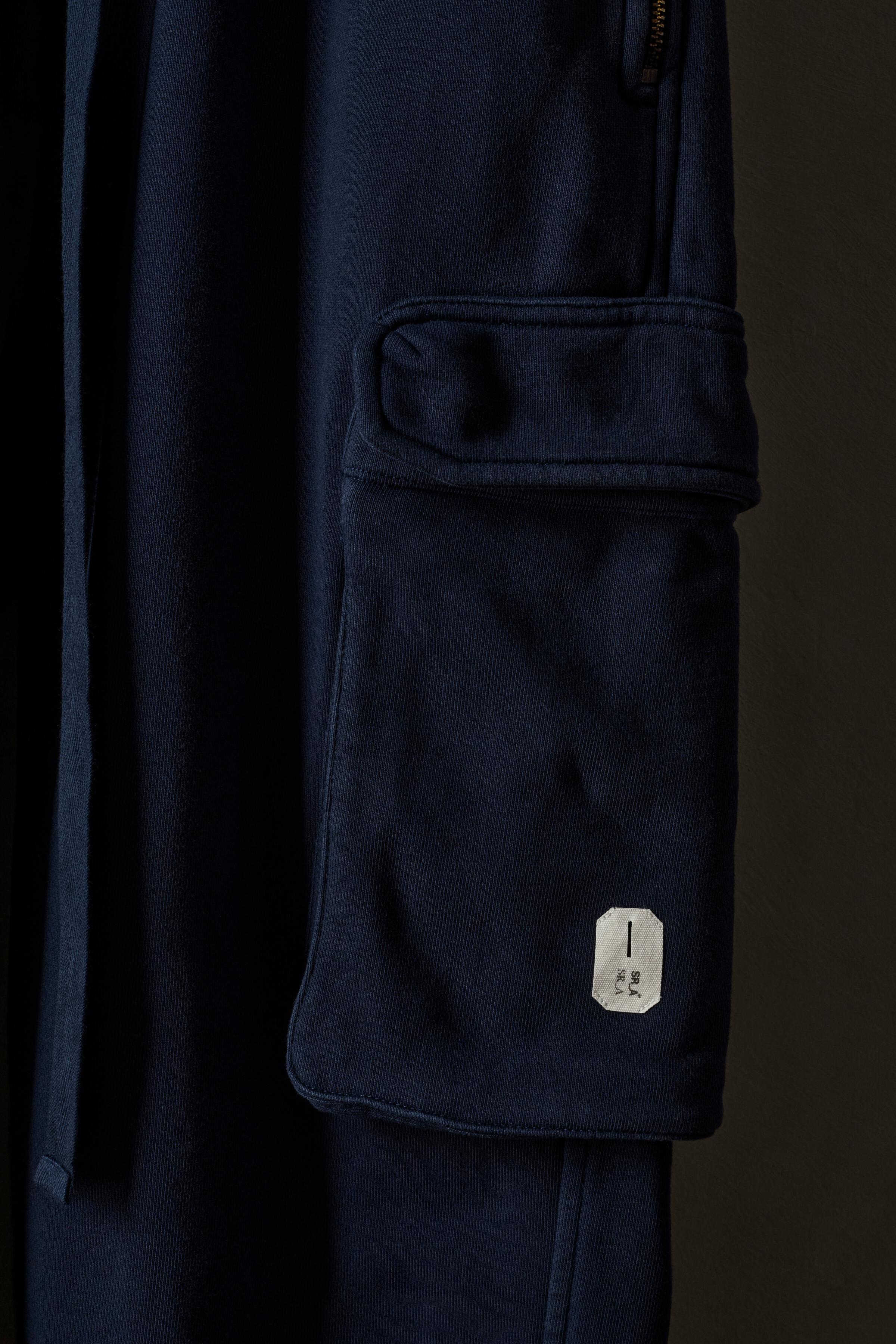 RELAXED FIT CARGO TROUSERS X SR_A - Navy blue | ZARA United