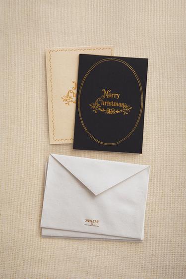 ENSEMBLE CARTES POSTALES LIVRE NOËL (ENSEMBLE DE 3) - Multicolore de Zara - Image 5