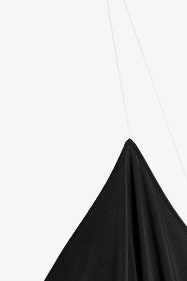 TRANSPARENT STRAPPY TOP - Black by Zara - Image 8