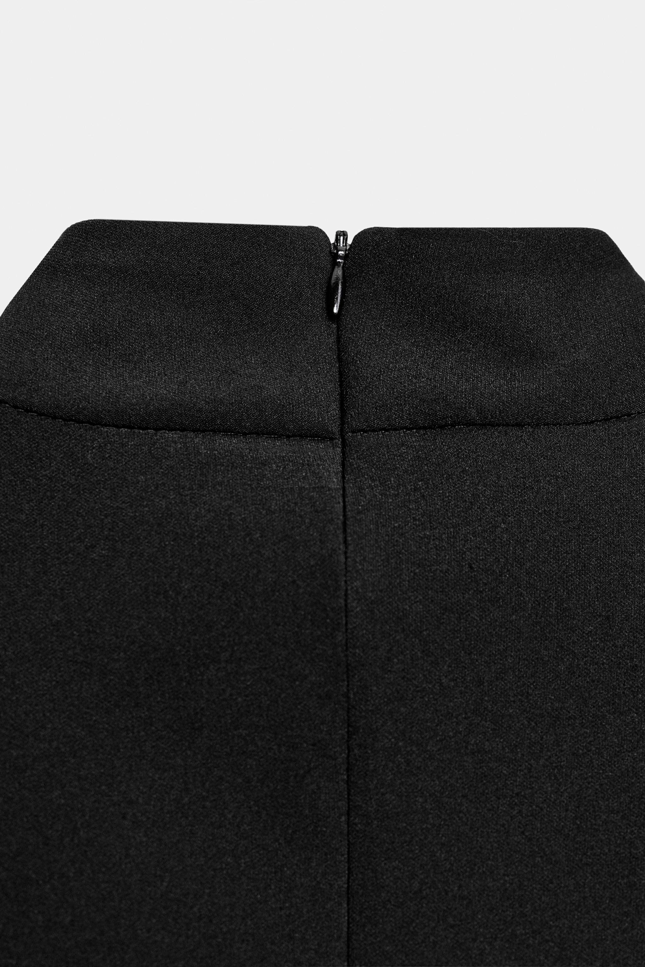Женские платья Zara SHORT SLEEVE MINI DRESS — фото 8