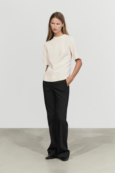 Technical flare fit pants — Black 2