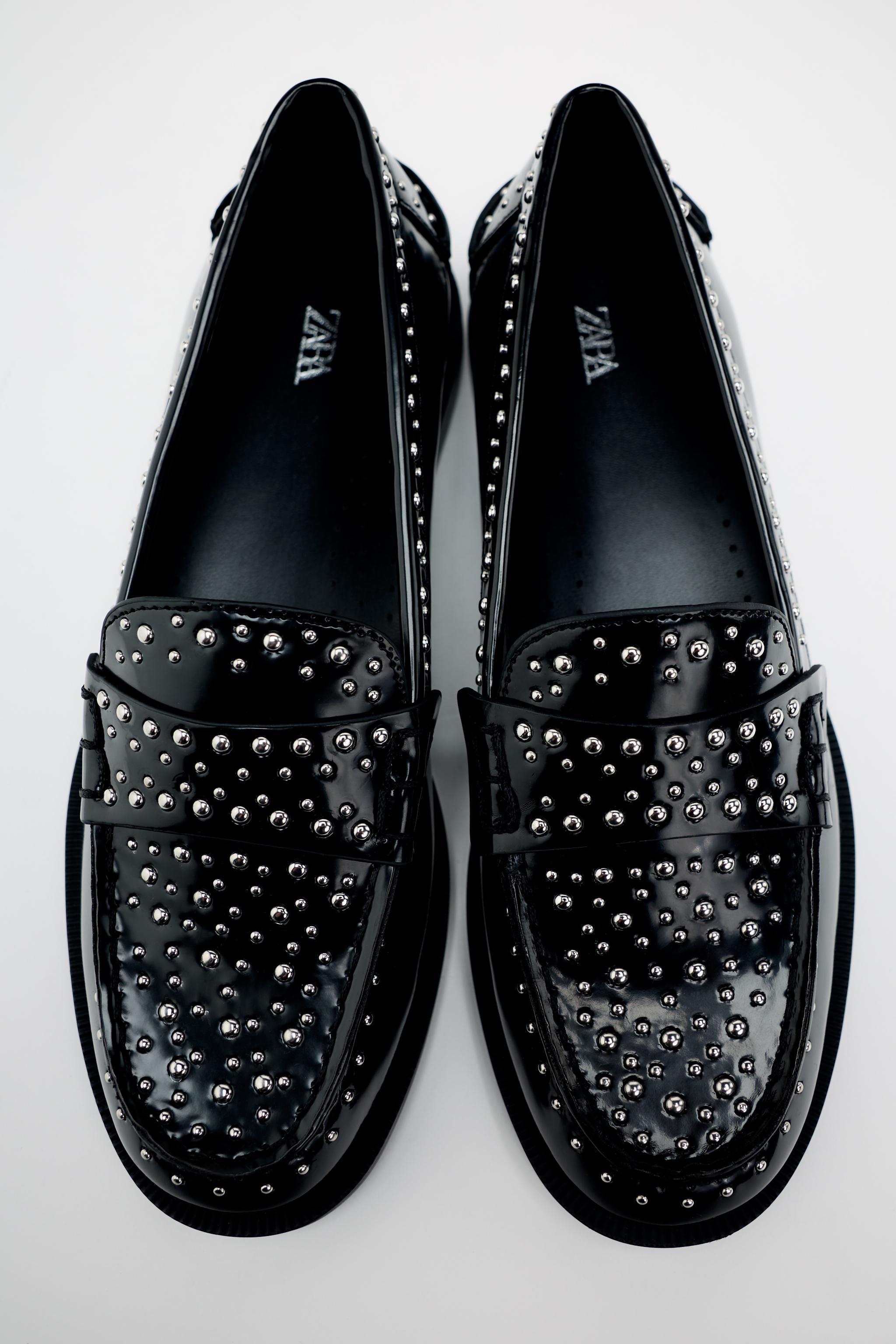 Zara store loafers womens