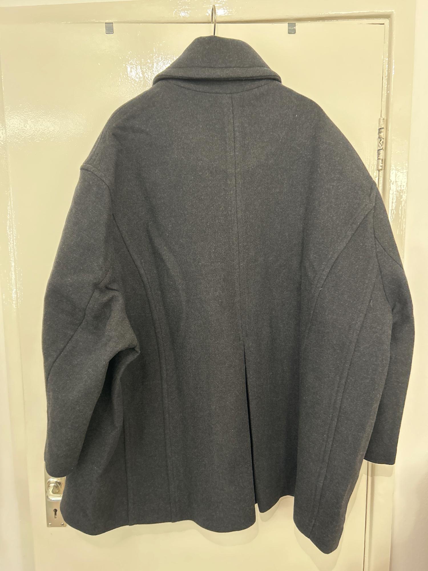 OVERSIZED WOOL BLEND COAT X STEFANO PILATI