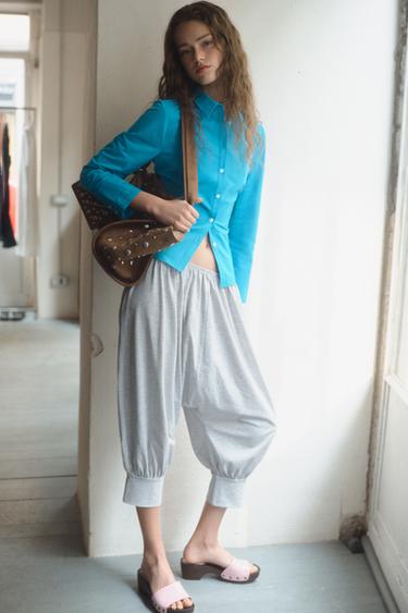 OZKO KROJENA SRAJCA - Električno modra de Zara - Slika 0