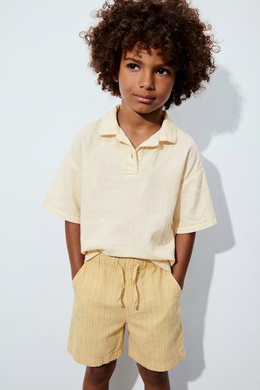 LIMITED EDITION CONTRAST TOPSTITCH SHIRT - Oyster-white by Zara