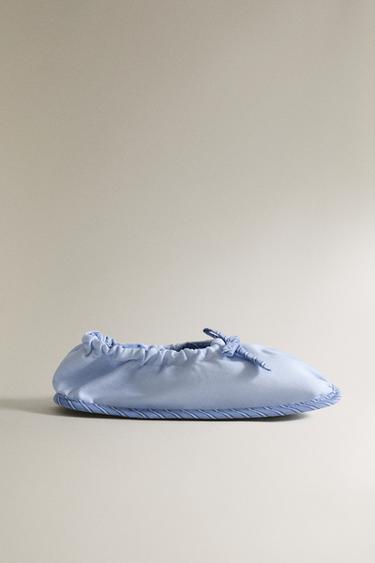 BALLERINE ENFANT NŒUD - Bleu de Zara - Image 2