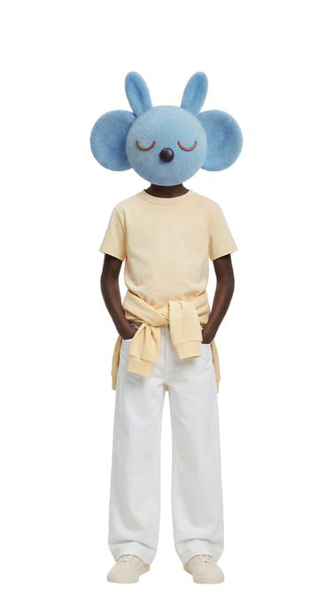 HLADKÉ TRIČKO INTERLOCK - Žlutá od Zara