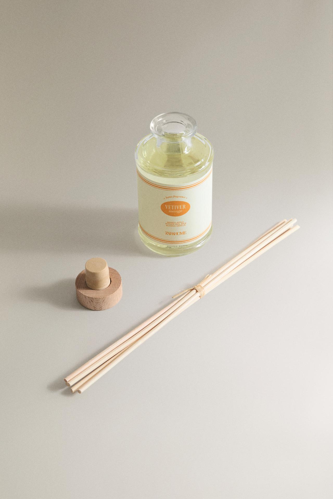 (190 ML) VETIVER MANGO REED DIFFUSERS — Orange