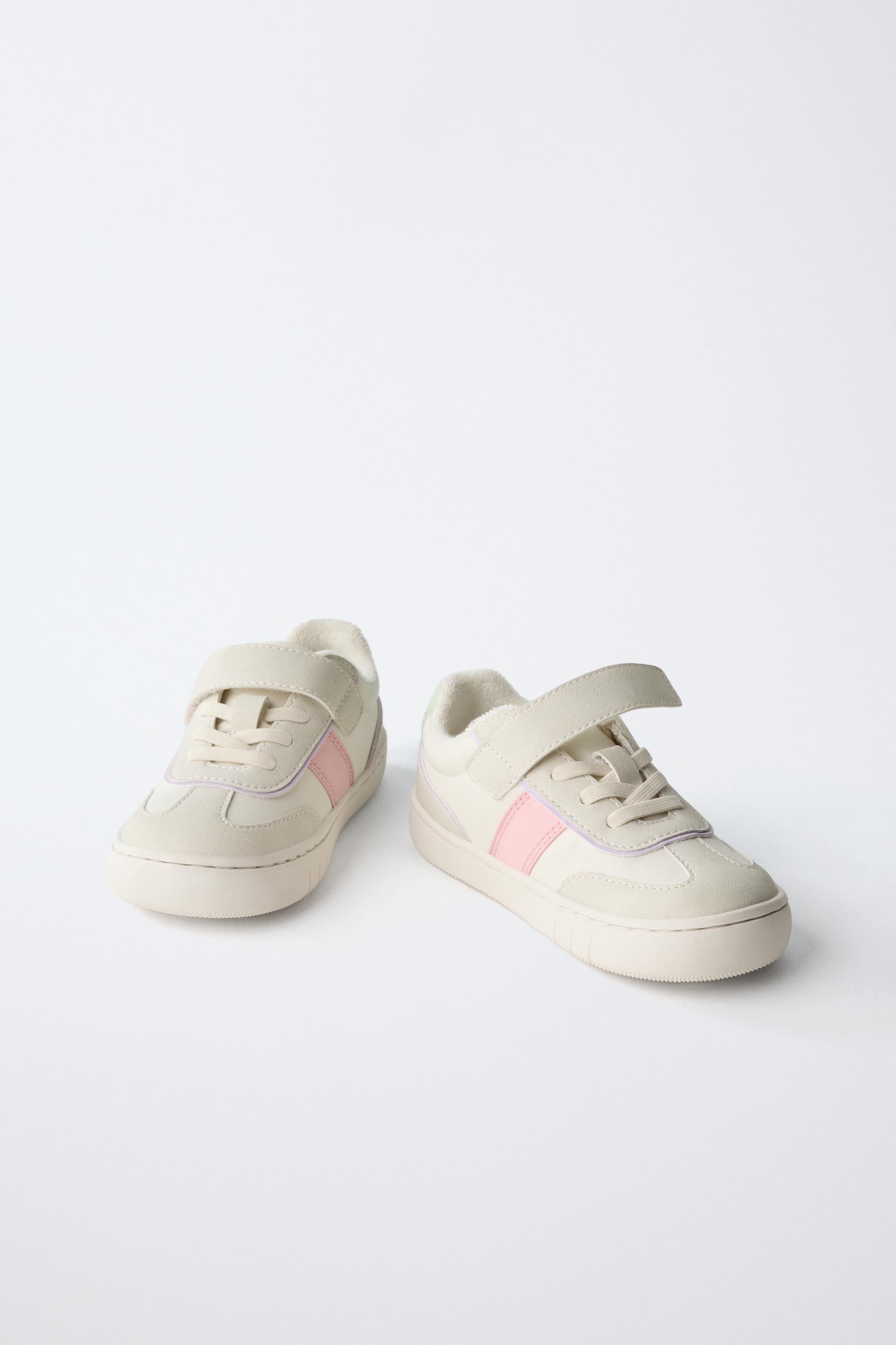 Детские кроссовки Zara CONTRASTING BAREFOOT SNEAKERS — фото 6