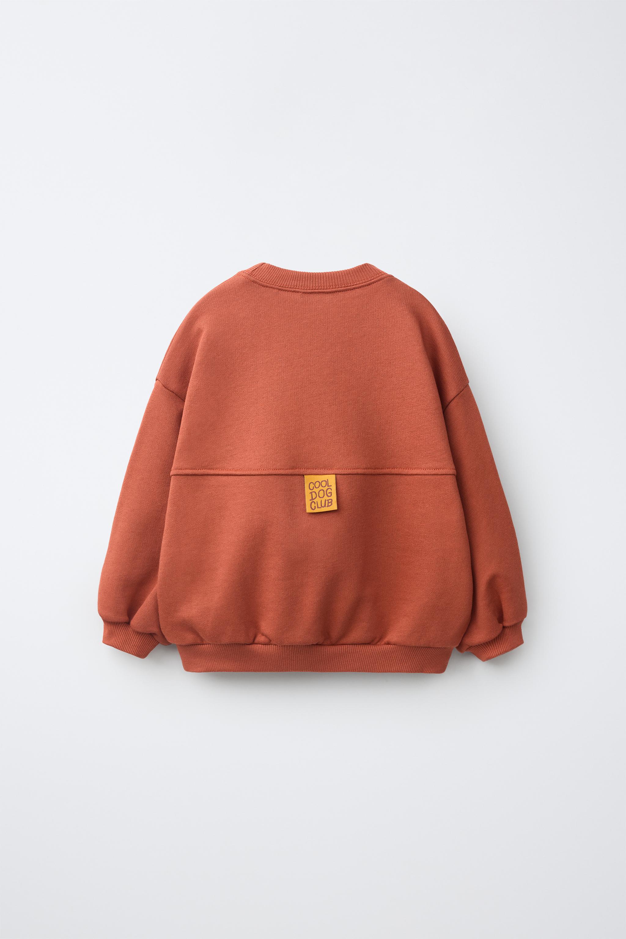 PUPPY GRAPHIC SWEATSHIRT