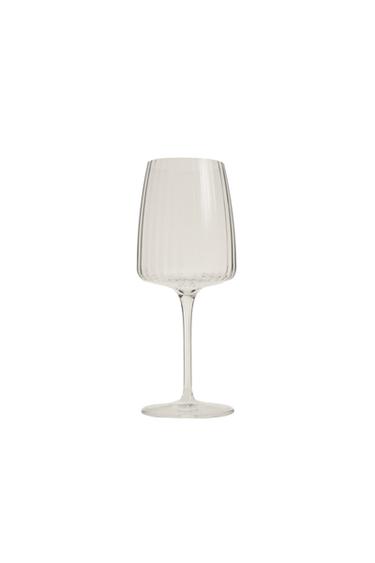 VERRE À VIN LIGNES - Transparent de Zara