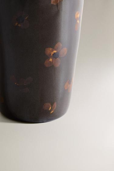 FLORAL SOAP DISPENSER - Brown by Zara - Image 2