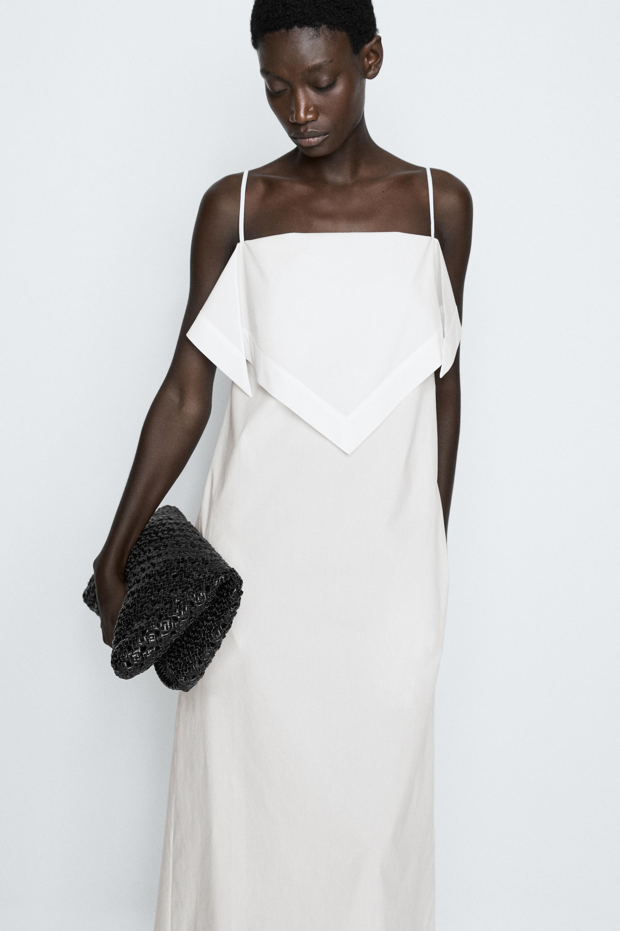 Scarf detail midi dress - STUDIO