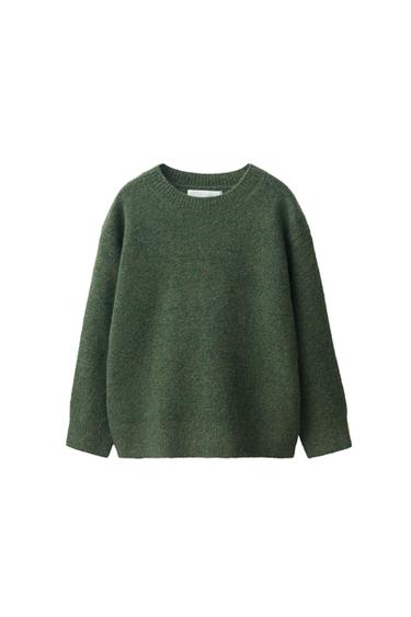 ОДНОТОННЫЙ СВИТЕР — ЗЕЛЕНЫЙ от Zara