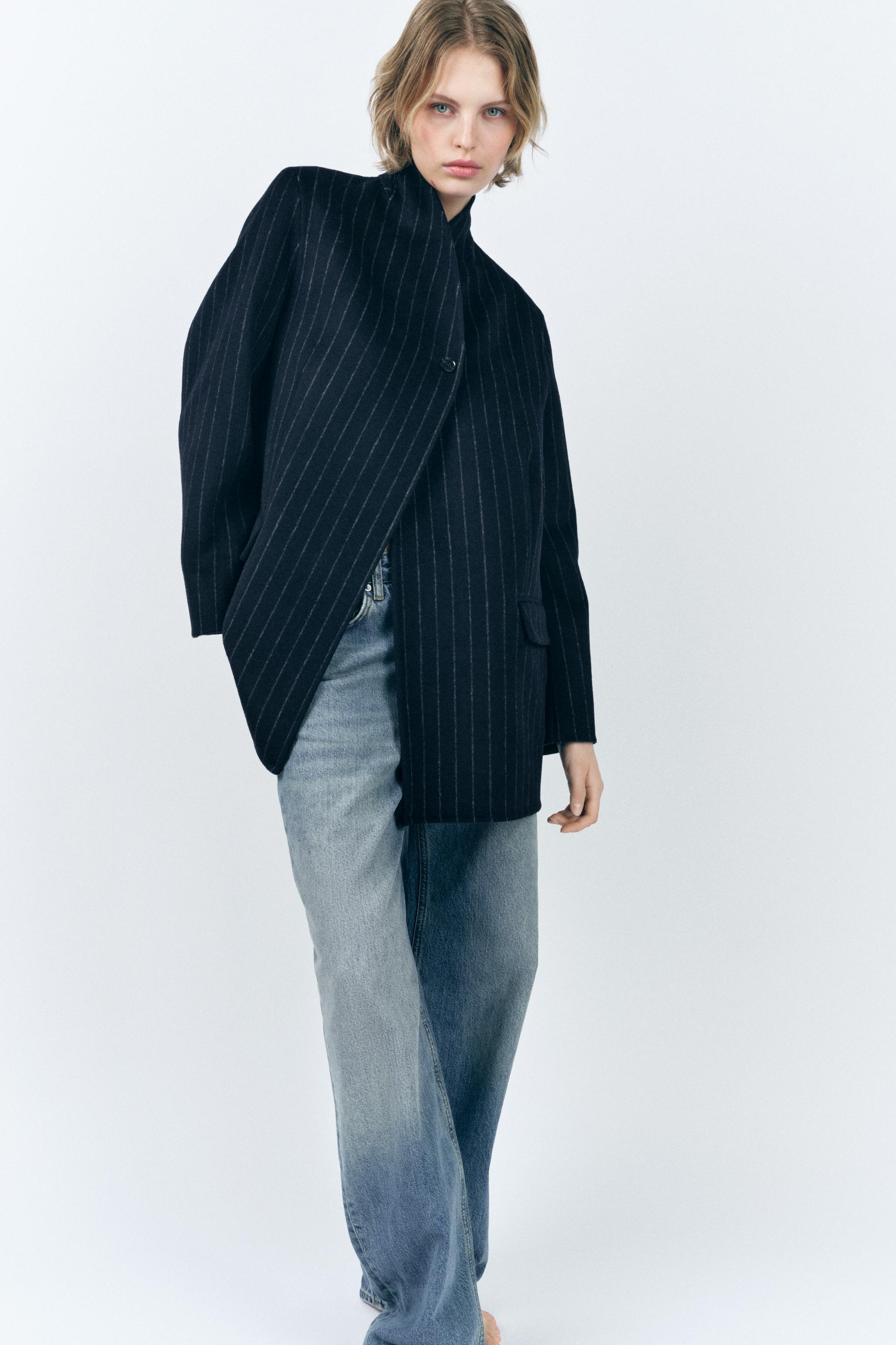 ZW COLLECTION オーバーサイズ ウールブレンド ブレザー