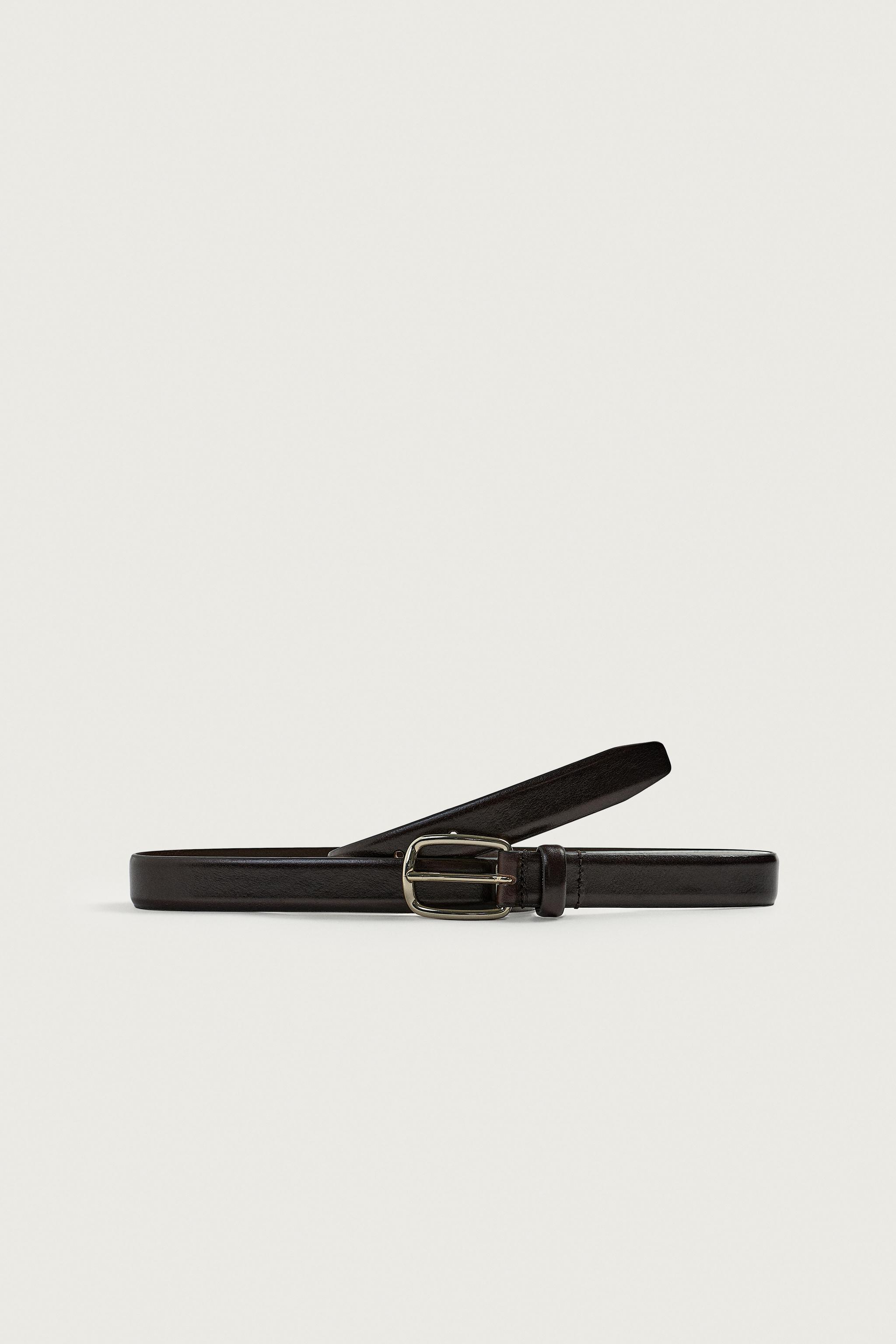 CEINTURE EN CUIR AARON LEVINE X ZARA