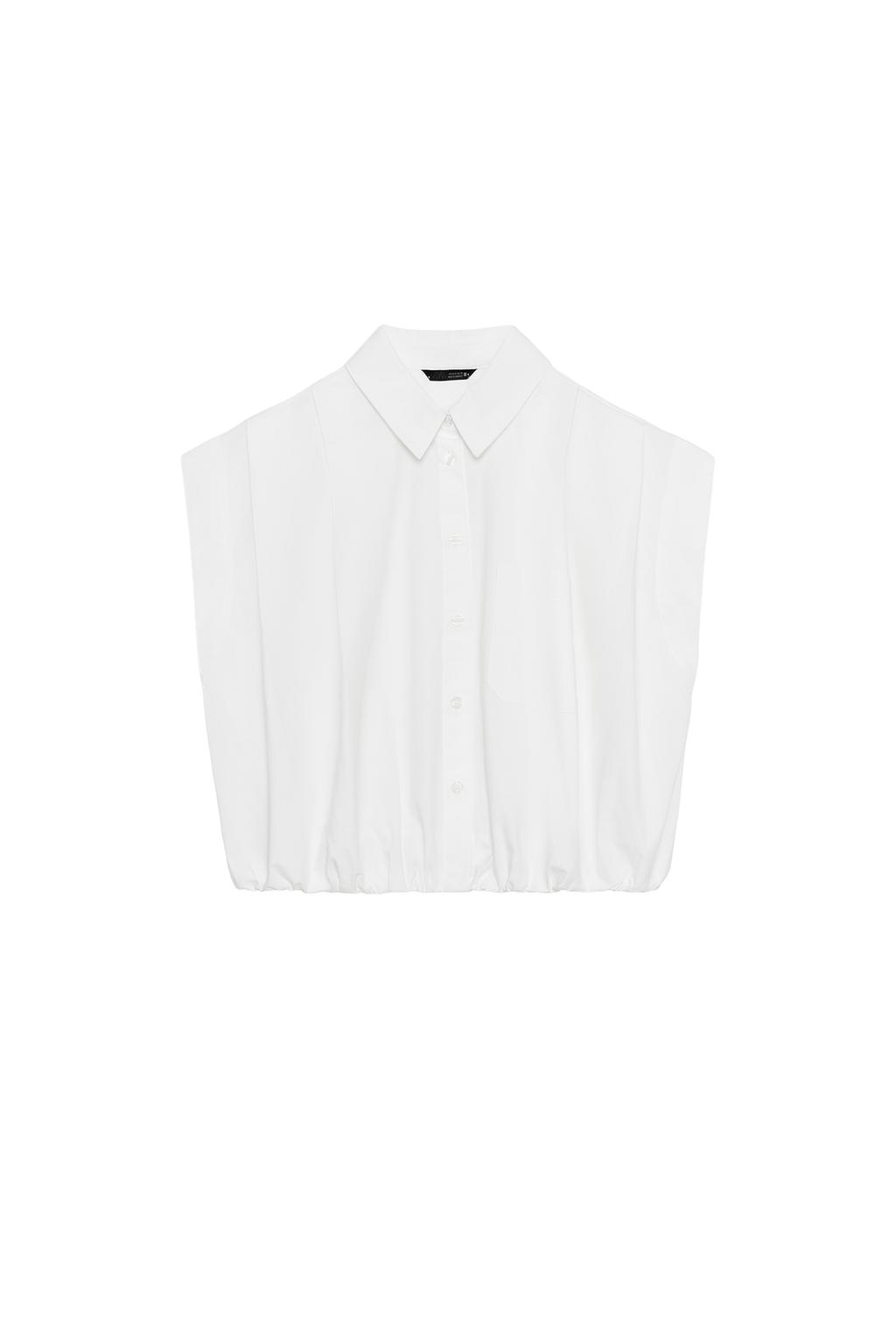 BALLOON CROPPED SHIRT - image 3