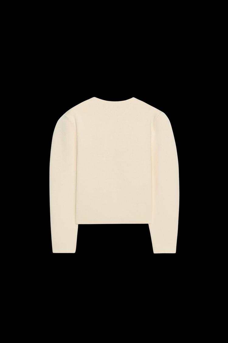 FITTED CARDIGAN WITH BUTTONS