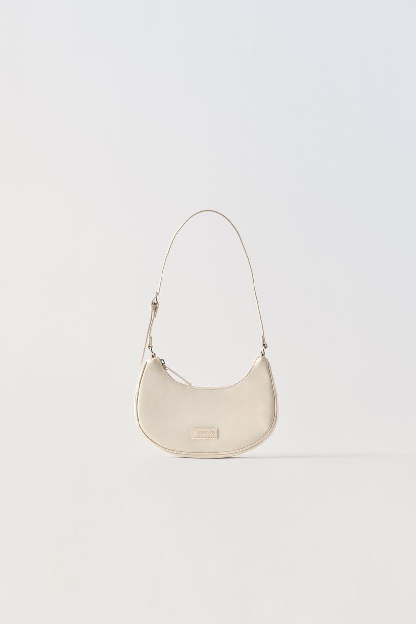 White crossbody bag zara Clearance