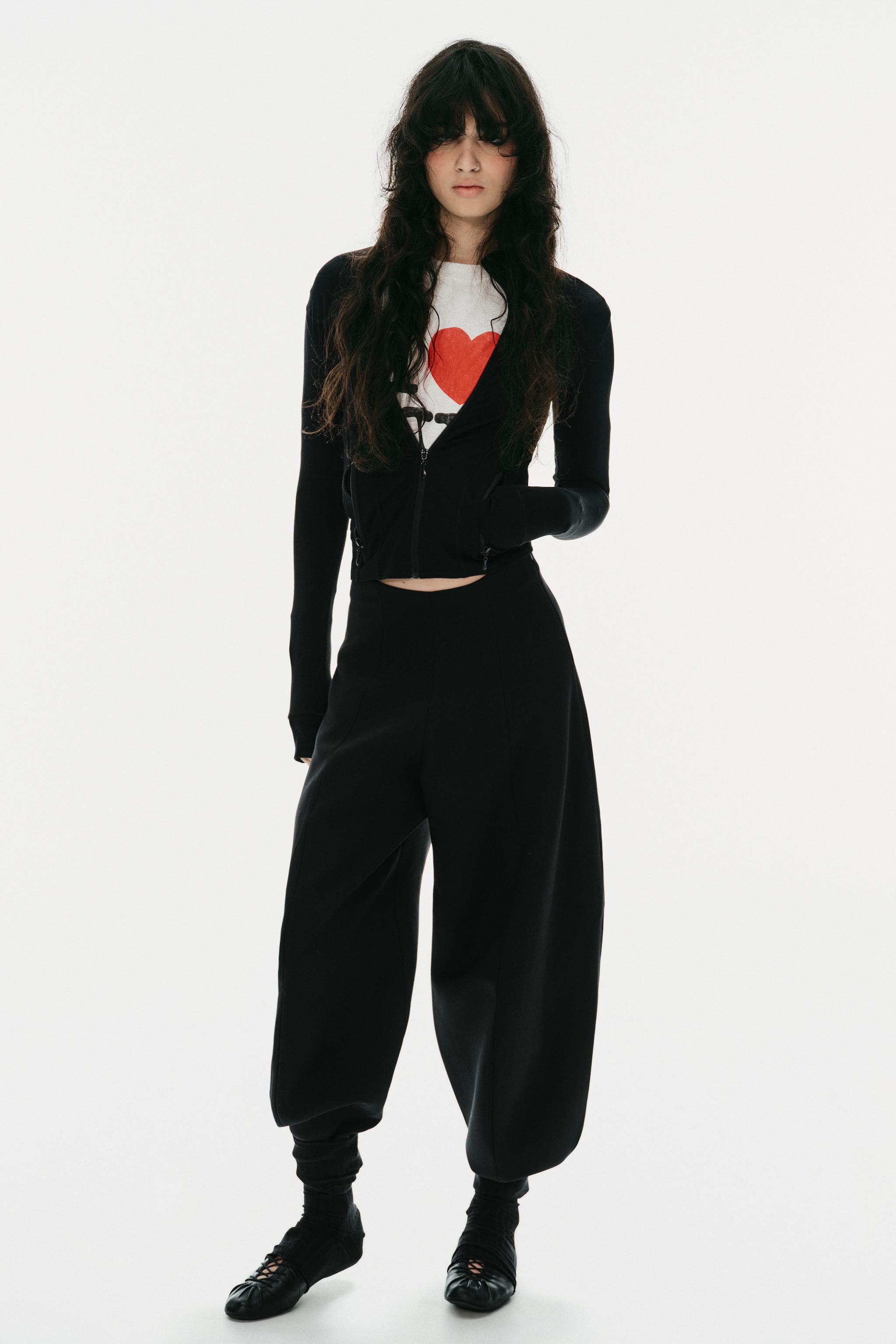 PANTALON BALLOON TAILLE HAUTE