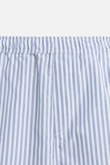 STRIPED RELAXED FIT BERMUDA SHORTS - striped by Zara - Image 8