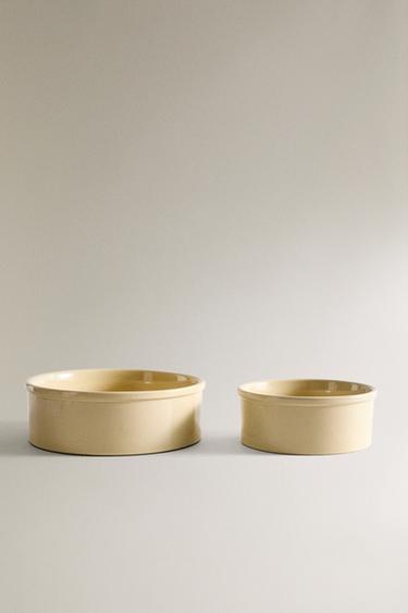 STONEWARE PET FOOD BOWL - خَام الخاص بـ Zara