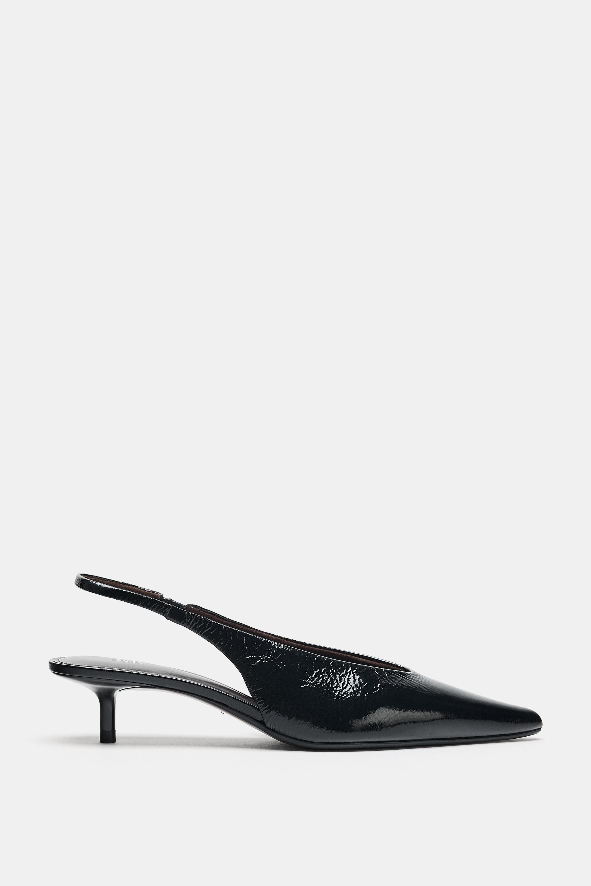 CHAUSSURES À BRIDE ARRIÈRE EN CUIR