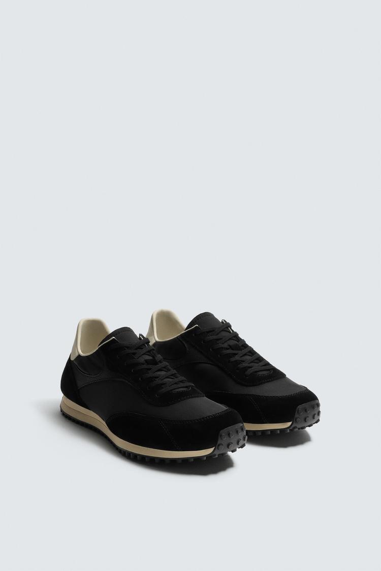 ZARA RETRO STYLE TRAINERS