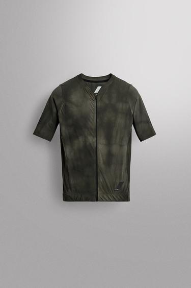 ВЕЛОМАЙКА С КОРОТКИМ РУКАВОМ GRAVEL — ЧЕРНЫЙ от Zara