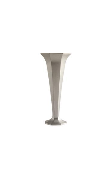 LARGE FACETED VASE | STUDIO MARY LENNOX - Silver by Zara