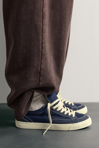 FABRIC TRAINERS - Blue by Zara - Image 0