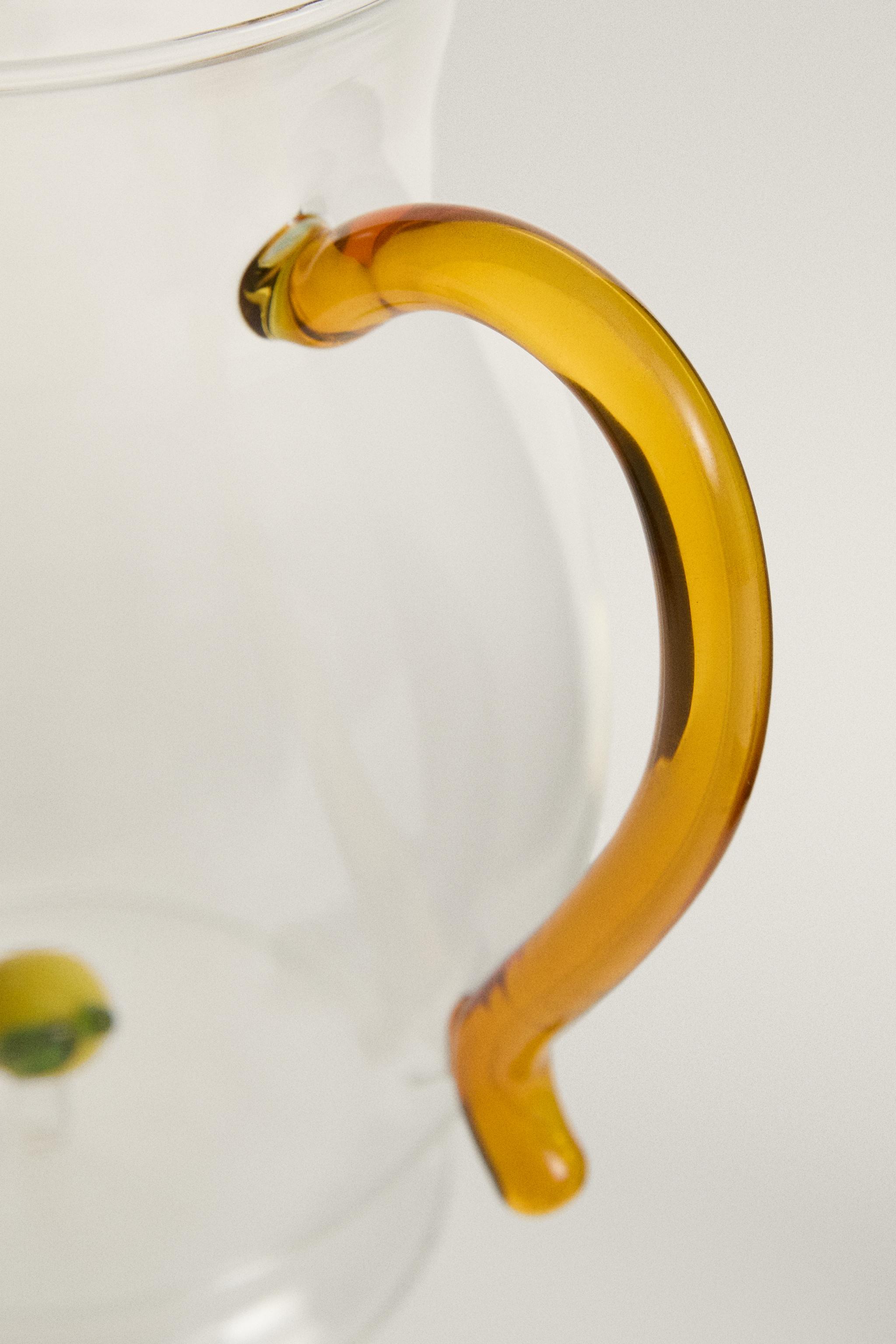 LEMON BOROSILICATE PITCHER - Yellow | ZARA United States