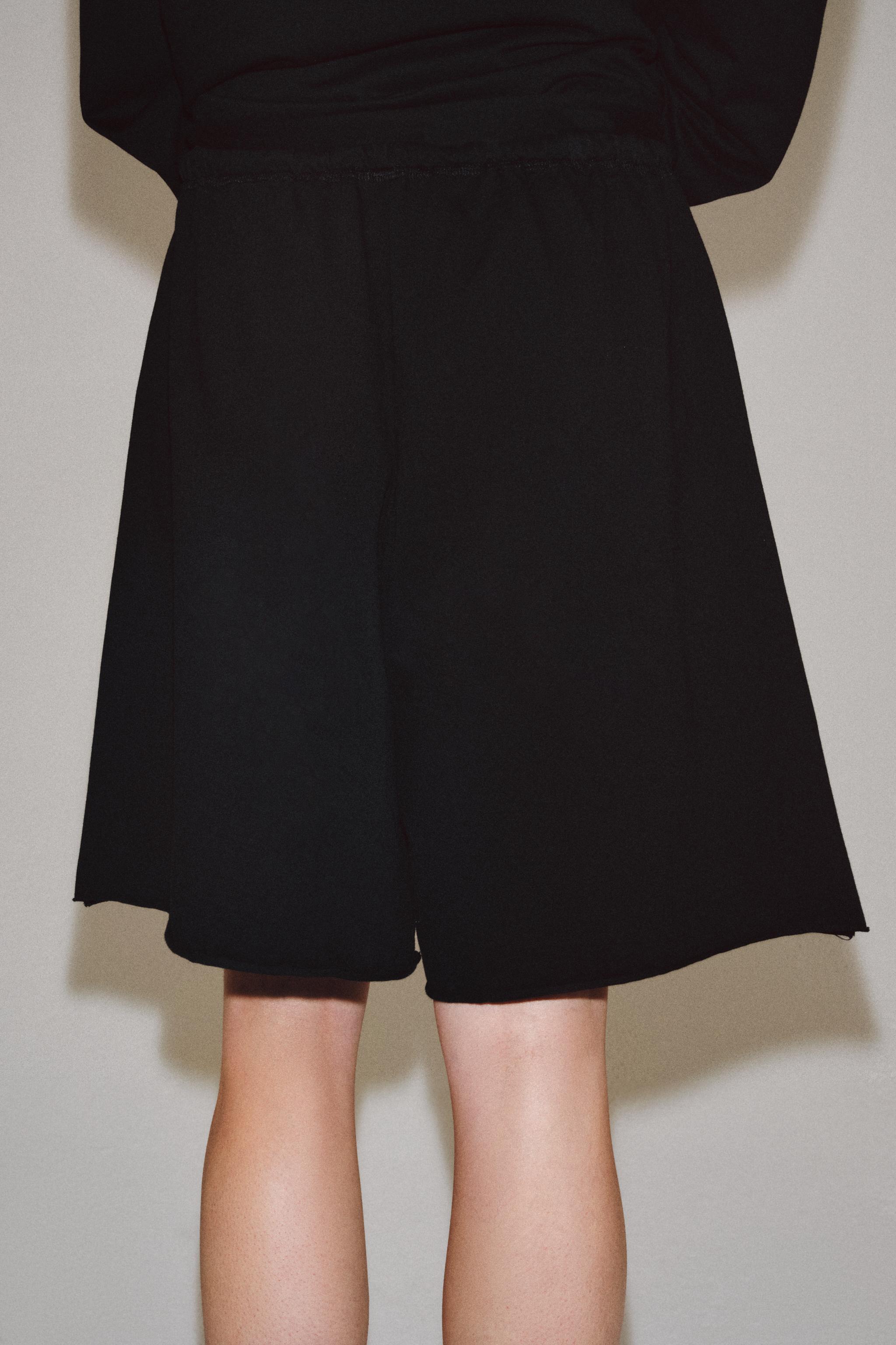 DRAWSTRING COTTON SHORTS