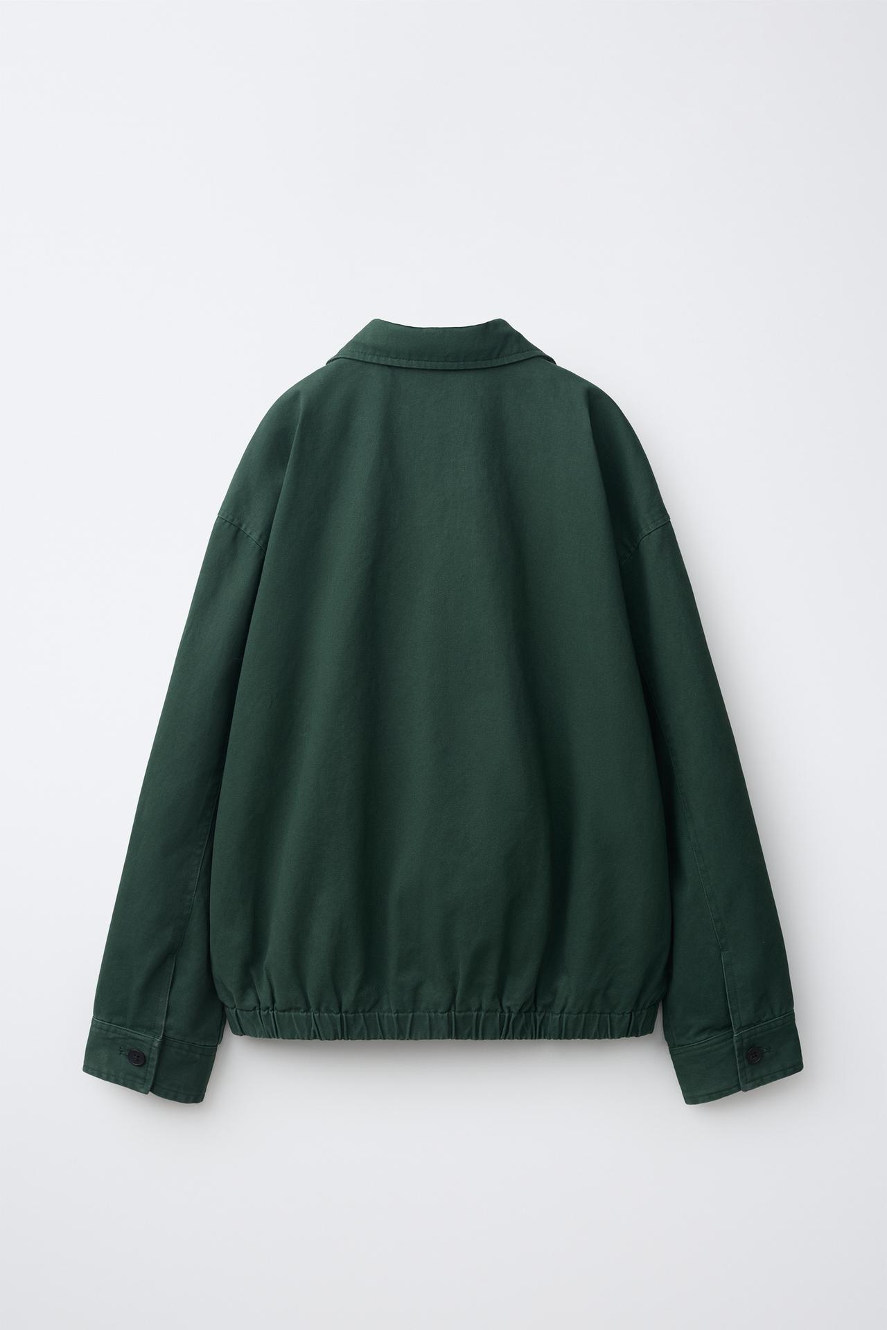 FRUIT OF THE LOOM™ EMBROIDERED JACKET — Mid-green
