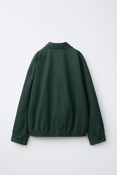 FRUIT OF THE LOOM™ EMBROIDERED JACKET — Mid-green 2