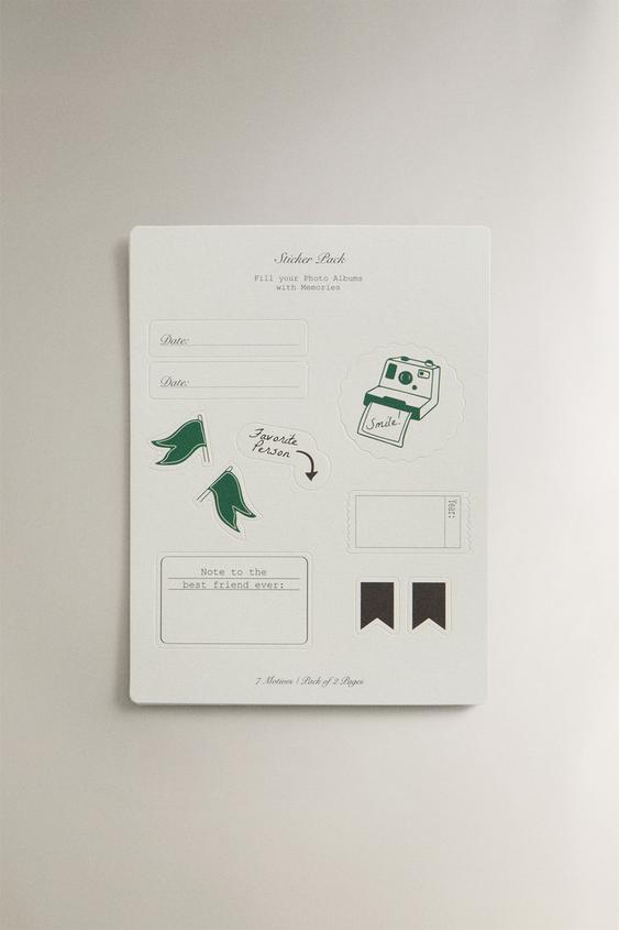 PHOTO STICKER SHEETS (SET OF 20)