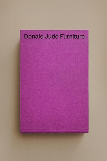 DONALD JUDD FURNITURE BOOK - Fuchsia by Zara - Image 0